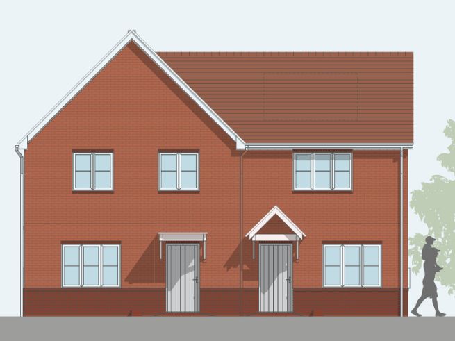 3 bedroom house - artist's impression subject to change