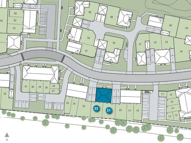 Site plan - artist impression subject to change