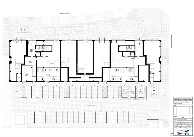 Floor plan, ground floor - artist's impression subject to change