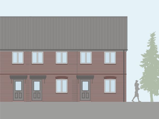 2 bedroom houses - artist's impression subject to change