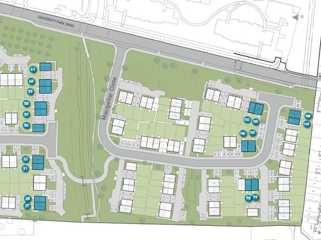 Site plan - artist's impression subject to change