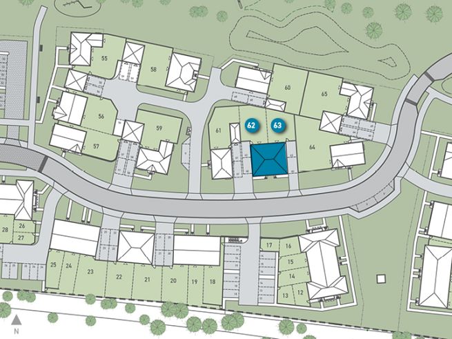 Site plan - artist's impression subject to change