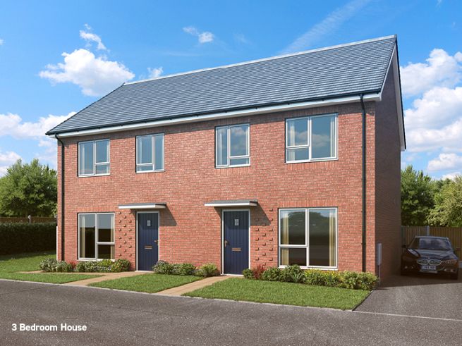 3 bedroom houses - artist's impression subject to change