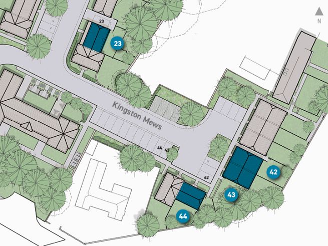 Site plan - artist's impression subject to change