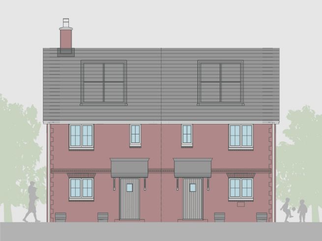 3 bedroom houses - artist's impression subject to change