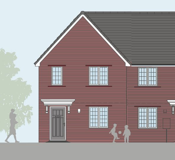 3 bedroom house - artist's impression subject to change
