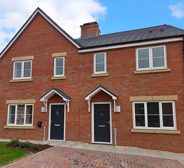 Typical house type at Cholstrey Road