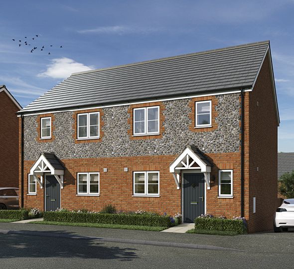3 bedroom houses - artist's impression subject to change
