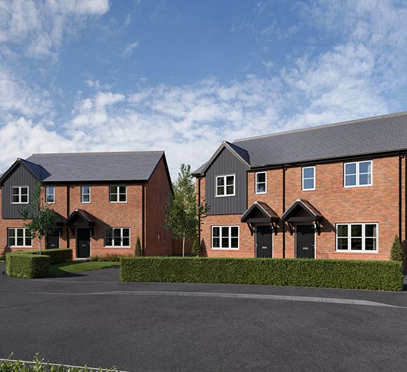 3 bedroom houses - artist's impression subject to change