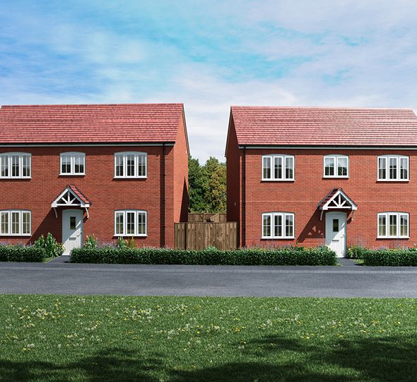 3 bedroom houses - artist's impression subject to change
